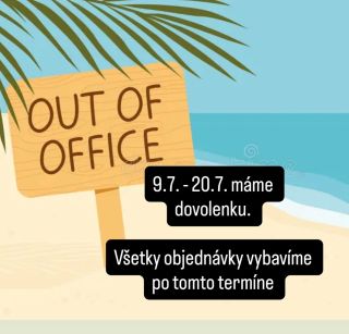 Ahojte 👋 Mame volno, ešte zajtra pracujem do obeda. Všetky objednávky po tomto termíne budú vybavené po 20.7. Prvé sa budú...